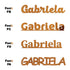 Custom-Fetti Girl - GABRIELA Orange