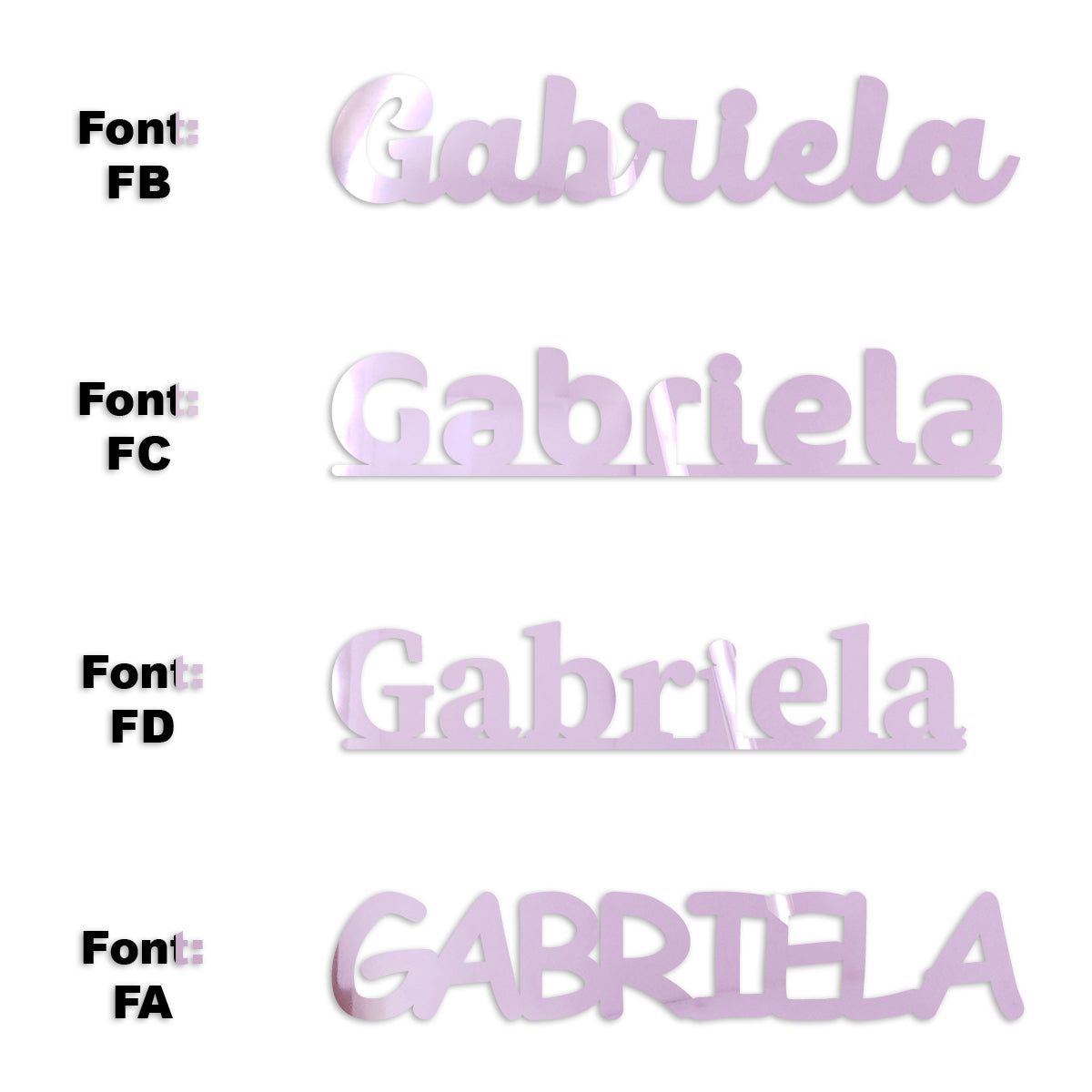 Custom-Fetti Girl - GABRIELA Pink