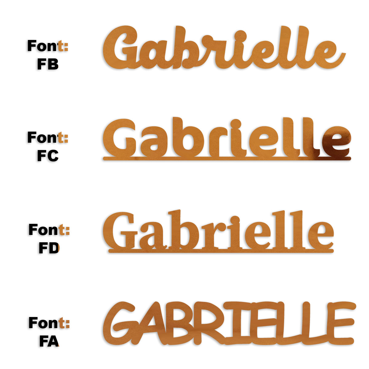 Custom-Fetti Girl - GABRIELLE Orange