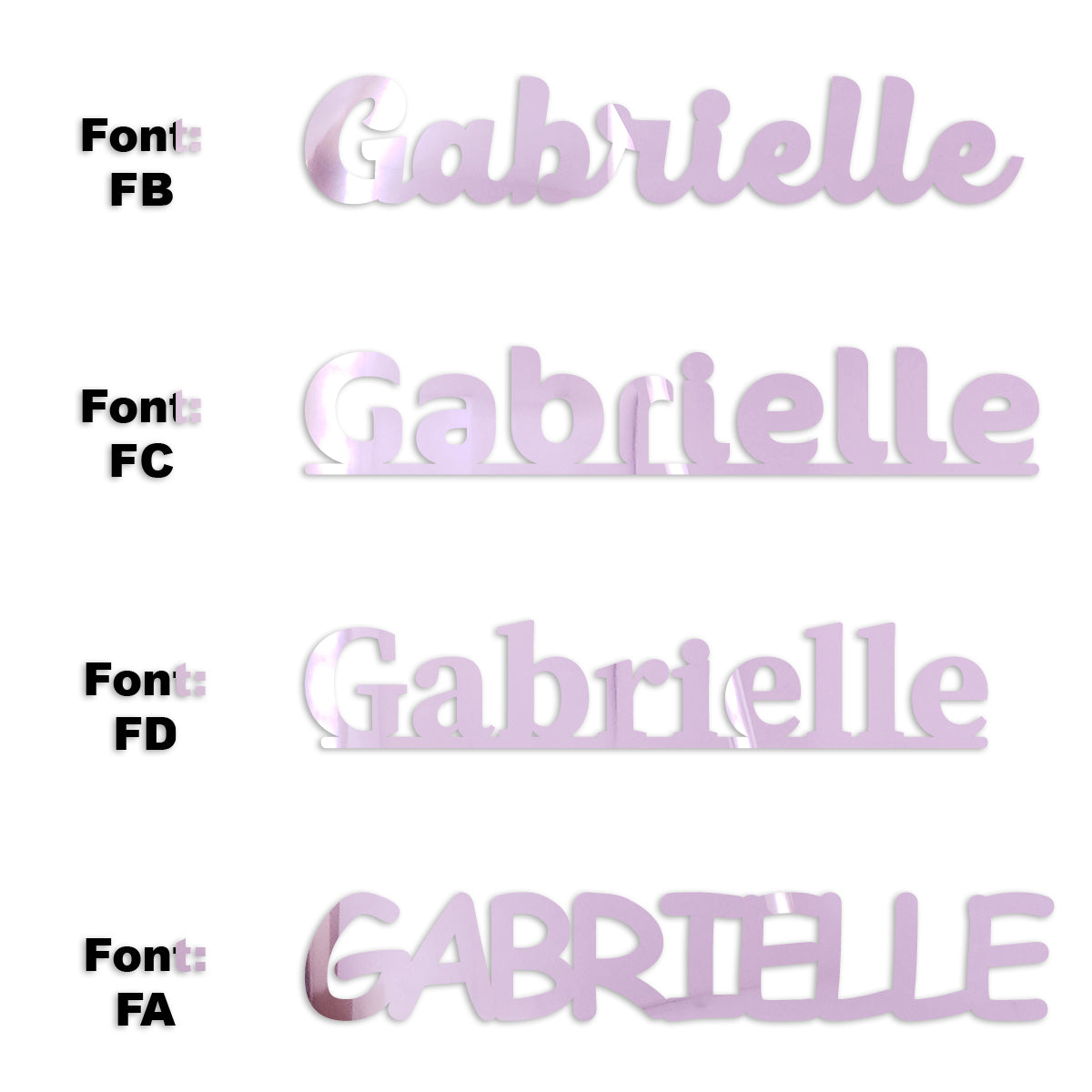 Custom-Fetti Girl - GABRIELLE Pink