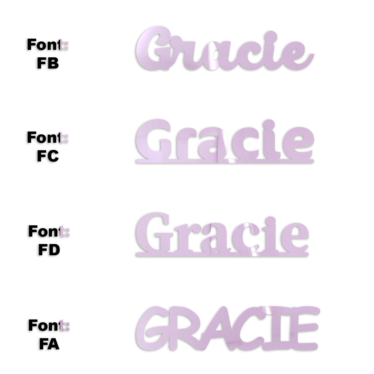 Custom-Fetti Girl - GRACIE Pink