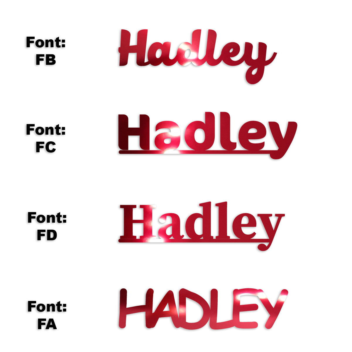 Custom-Fetti Girl - HADLEY Red