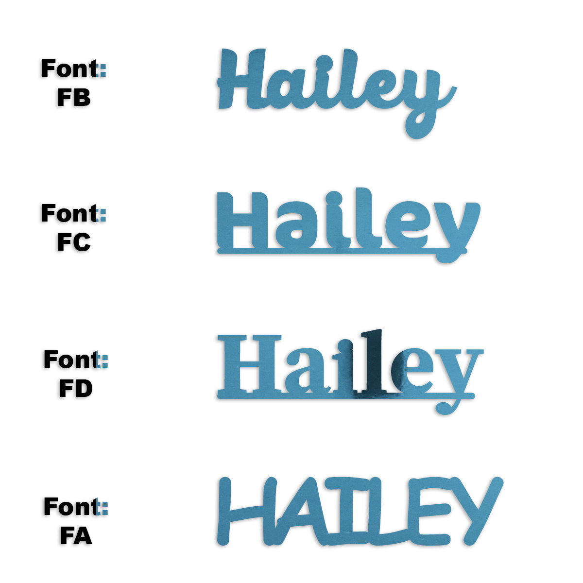 Custom-Fetti Girl - HAILEY Blue Sky