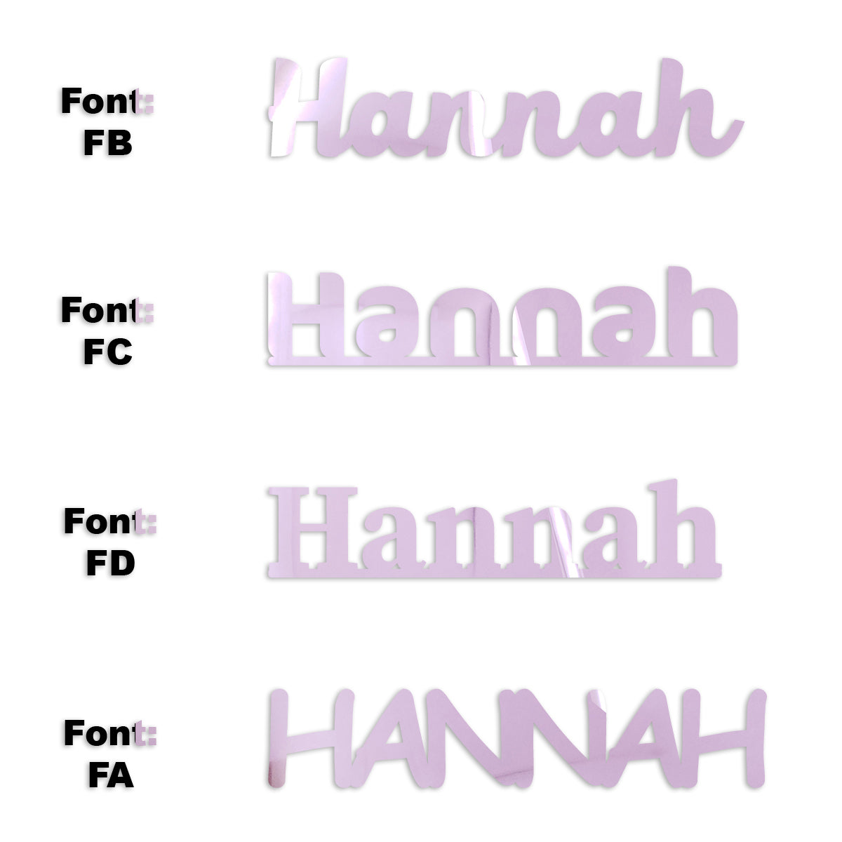 Custom-Fetti Girl - HANNAH Pink