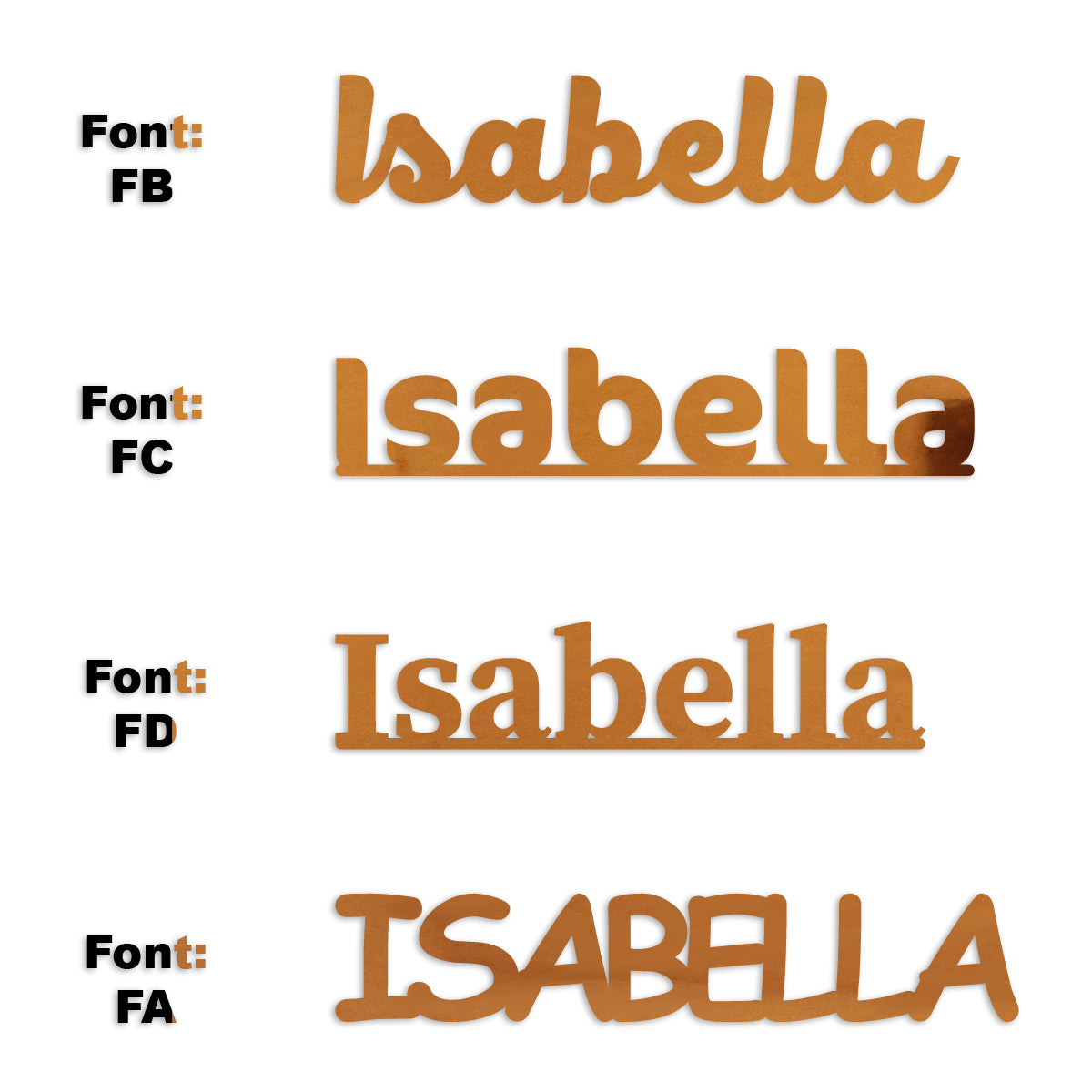 Custom-Fetti Girl - ISABELLA Orange