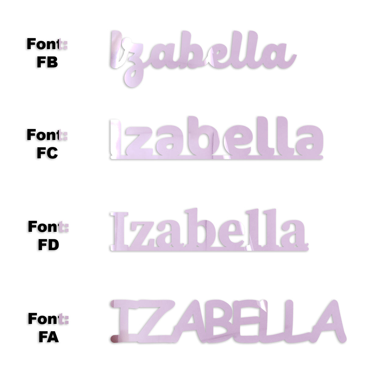 Custom-Fetti Girl - IZABELLA Pink