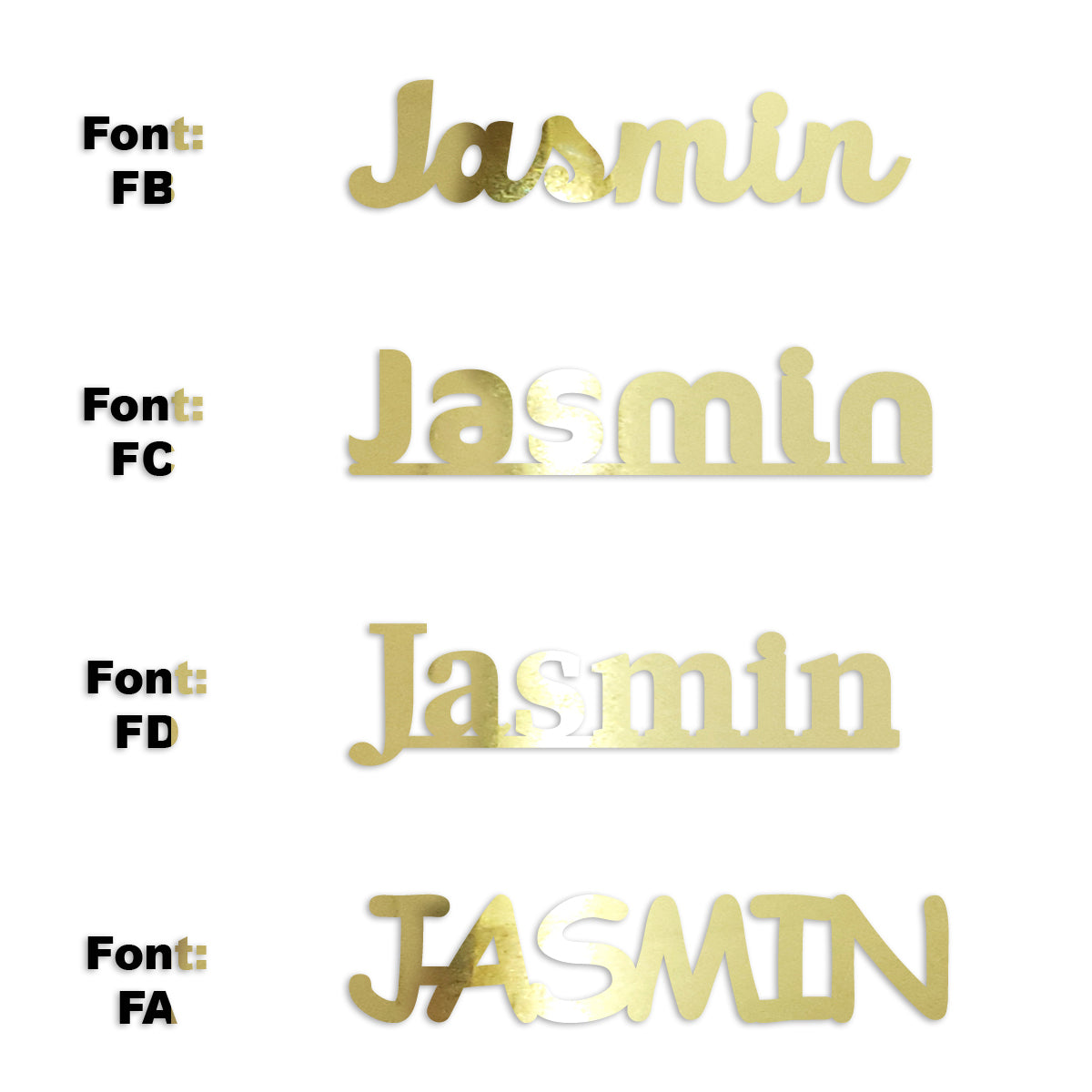 Custom-Fetti Girl -JASMIN Gold