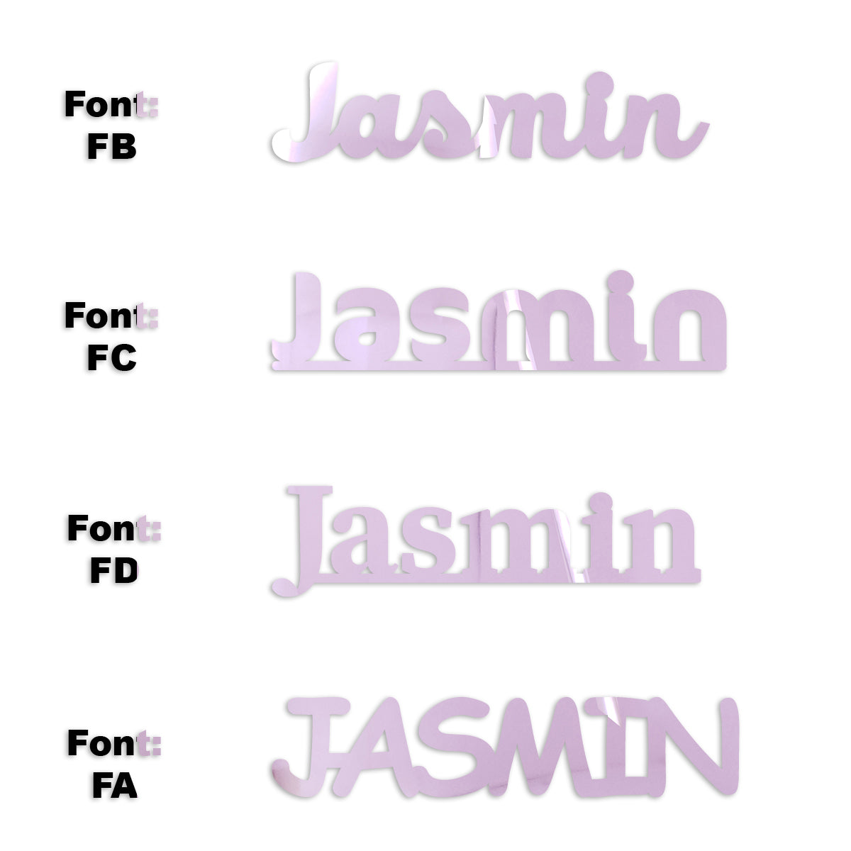 Custom-Fetti Girl -JASMIN Pink