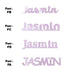 Custom-Fetti Girl -JASMIN Pink