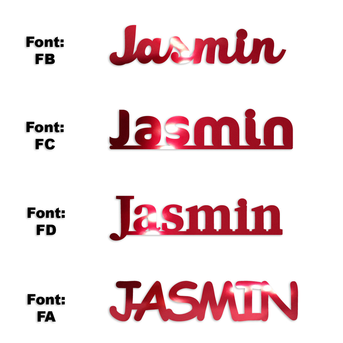 Custom-Fetti Girl -JASMIN Red