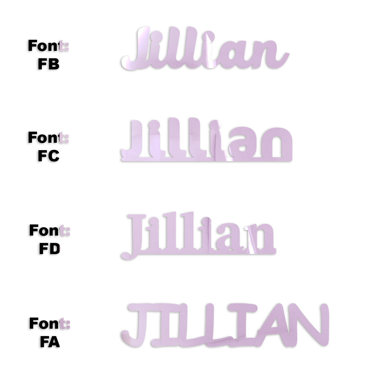 Custom-Fetti Girl - JILLIAN Pink