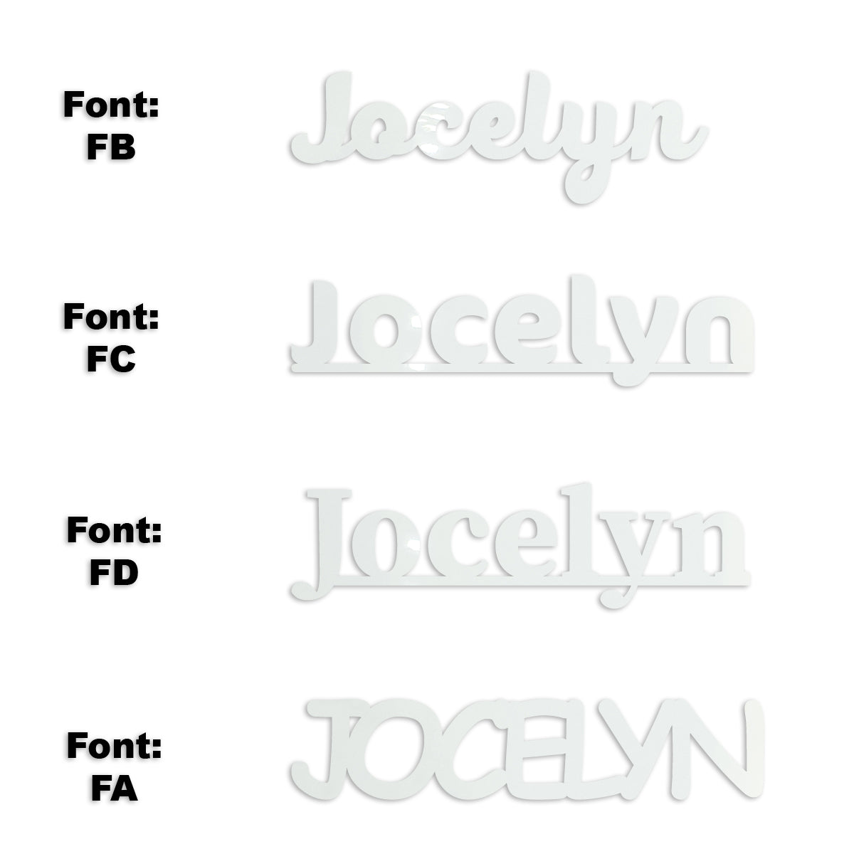 Custom-Fetti Girl - JOCELYN White