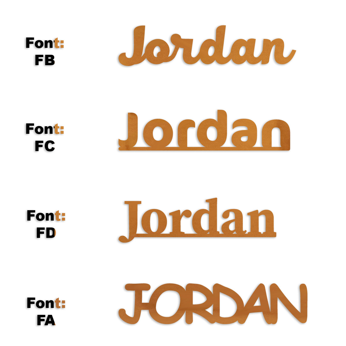 Custom-Fetti Girl - JORDAN Orange