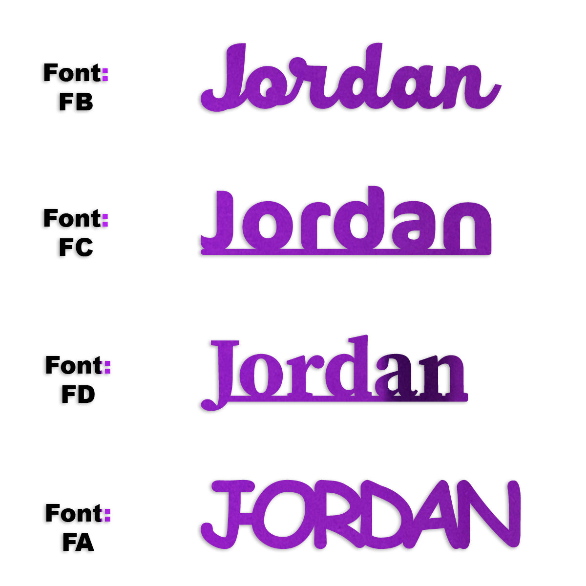 Custom-Fetti Girl - JORDAN Purple