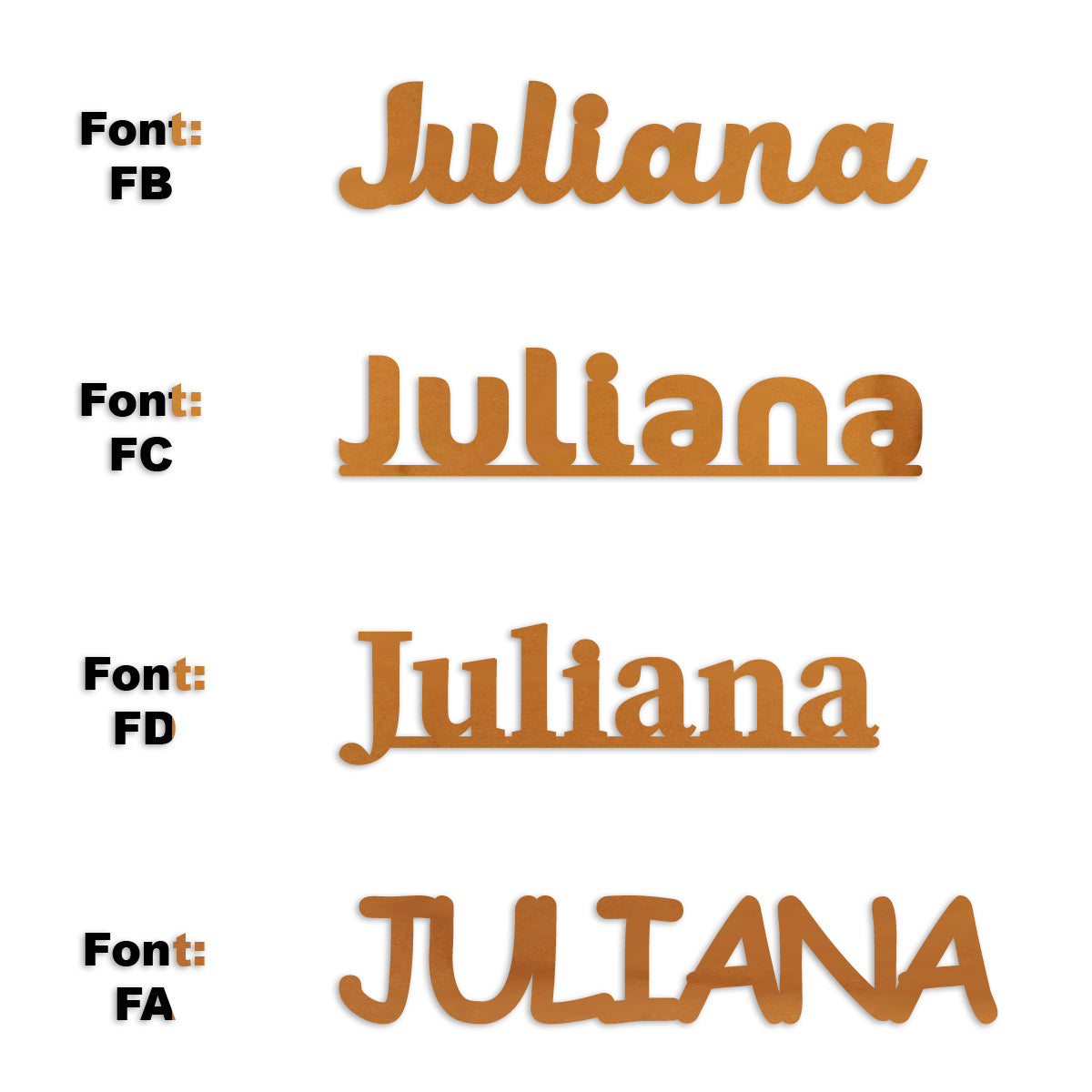 Custom-Fetti Girl - JULIANA Orange