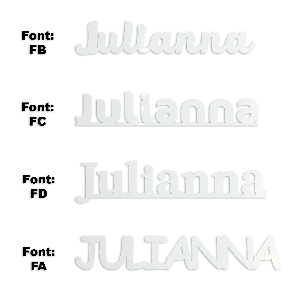 Custom-Fetti Girl - JULIANNA White