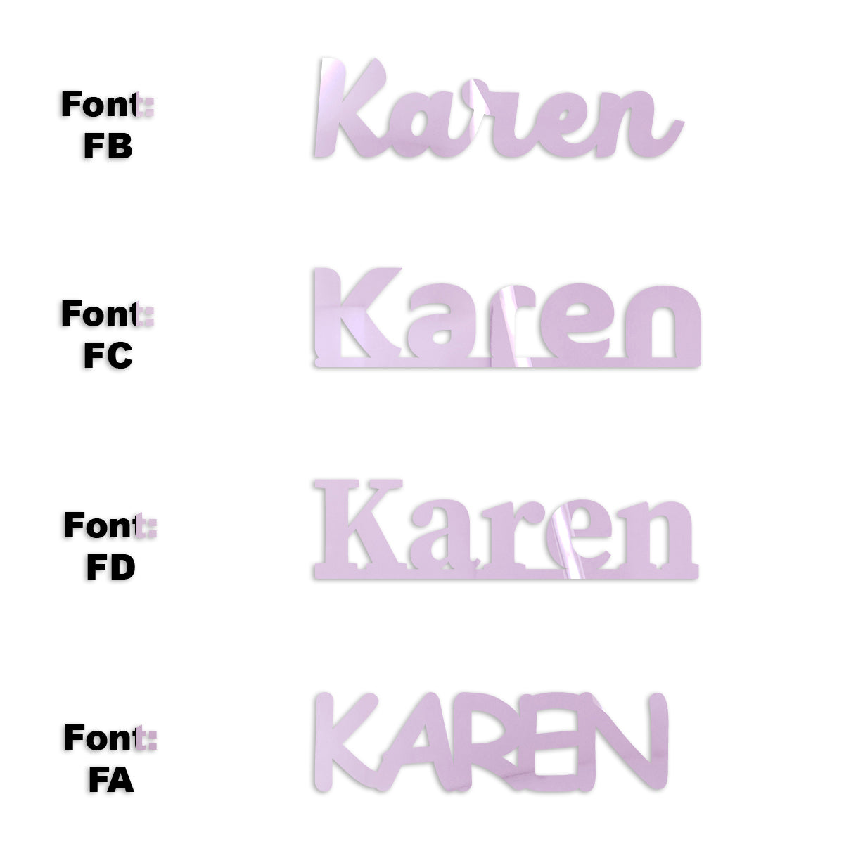 Custom-Fetti Girl - KAREN Pink