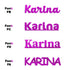 Custom-Fetti Girl - KARINA Fuchsia