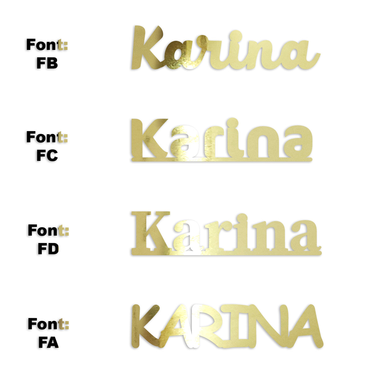 Custom-Fetti Girl - KARINA Gold