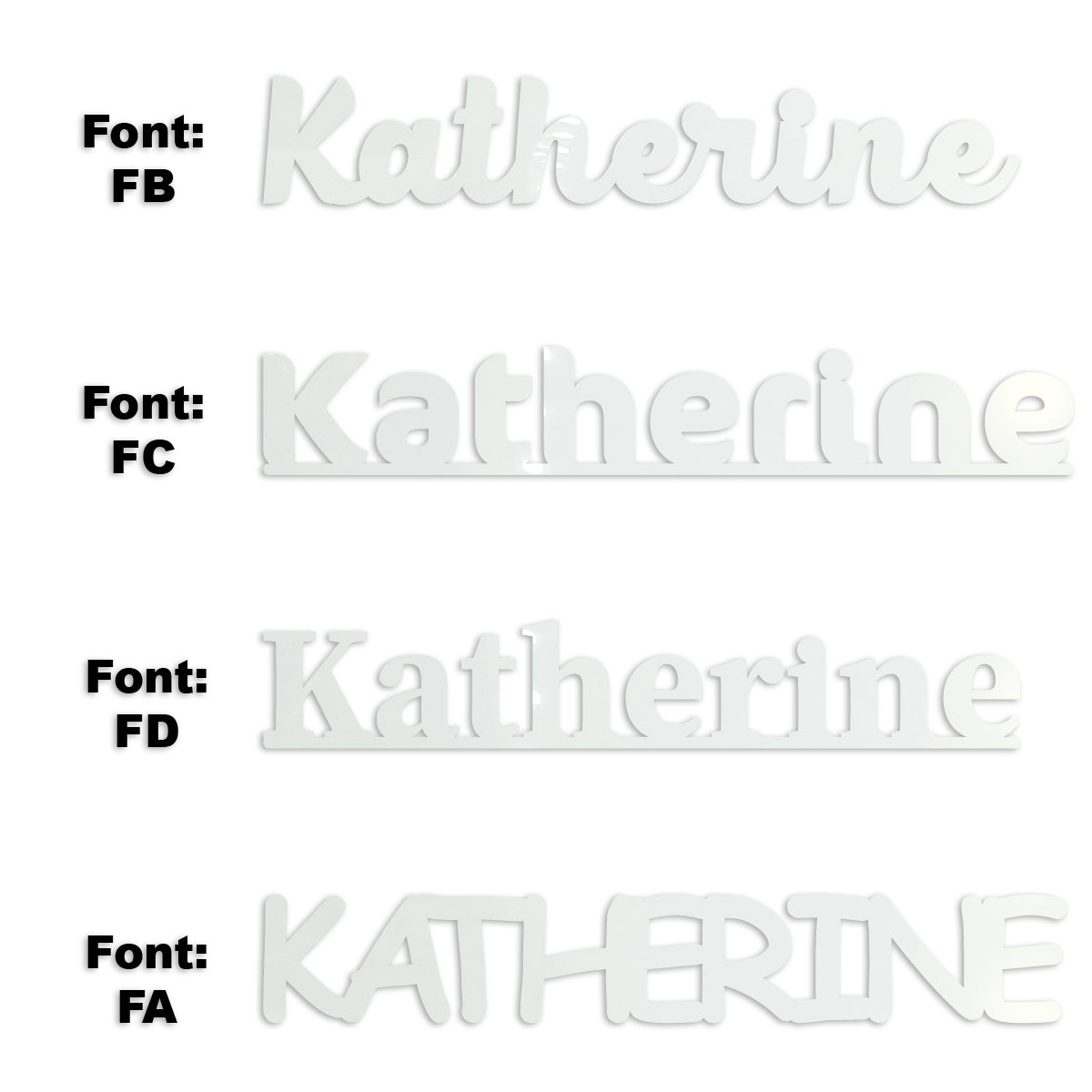 Custom-Fetti Girl - KATHERINE White