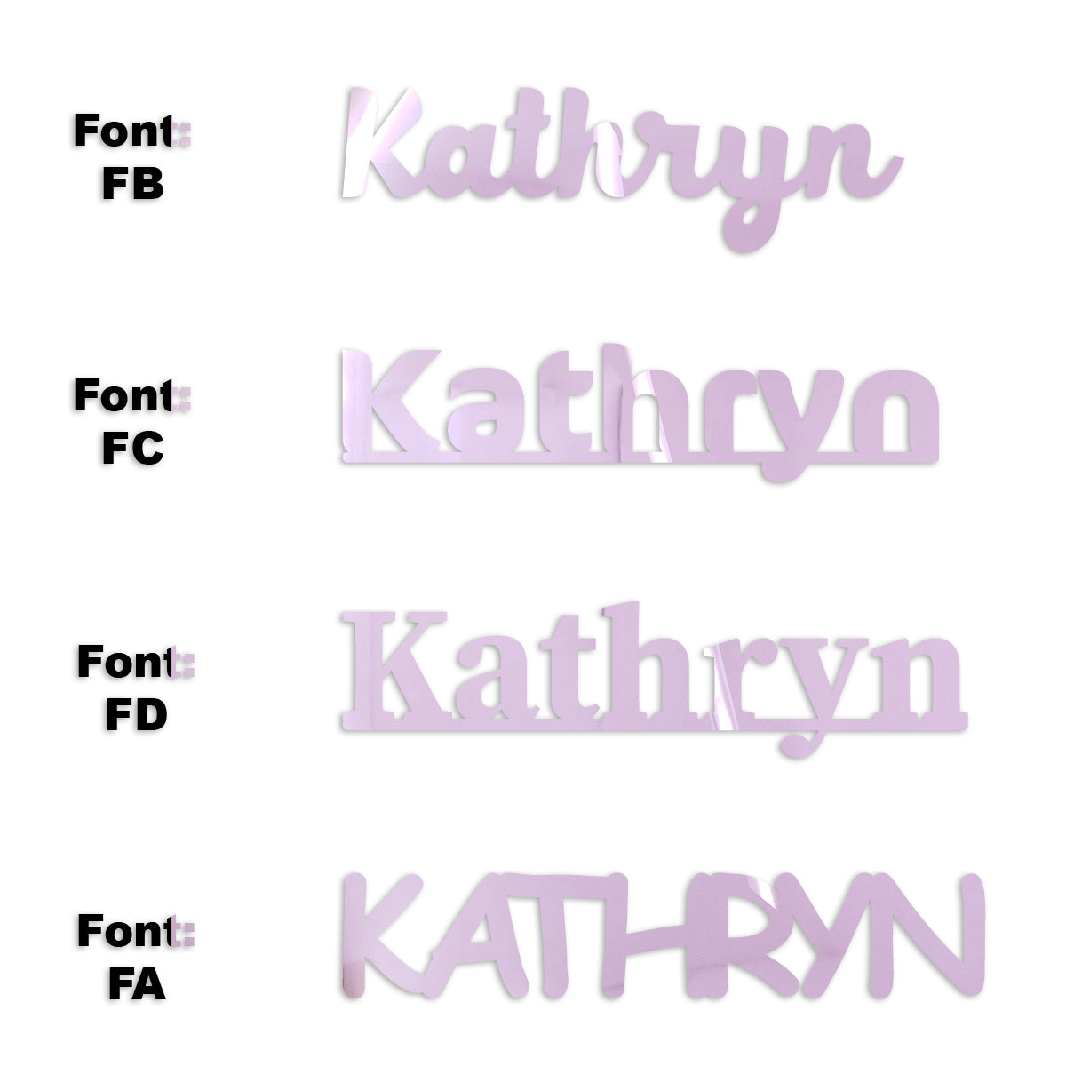 Custom-Fetti Girl - KATHRYN Pink