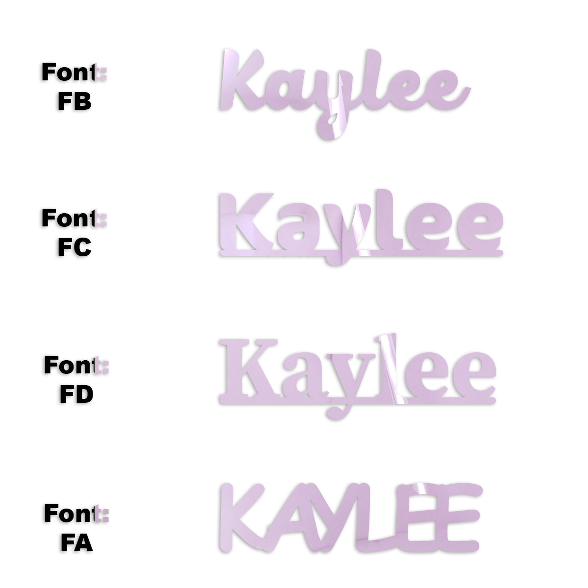 Custom-Fetti Girl - KAYLEE Pink