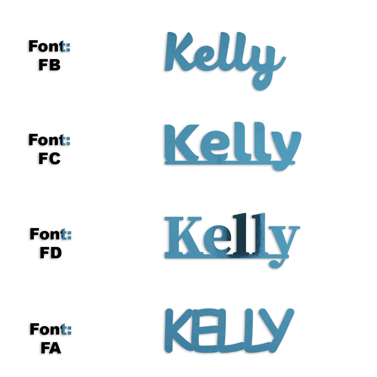 Custom-Fetti Girl - KELLY Blue Sky