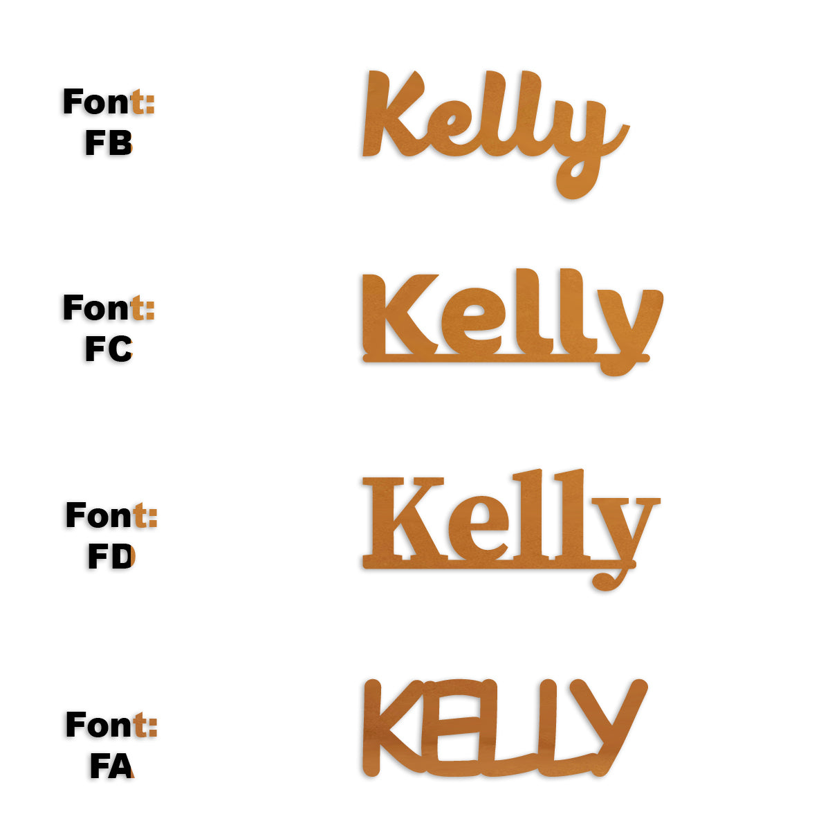 Custom-Fetti Girl - KELLY Orange