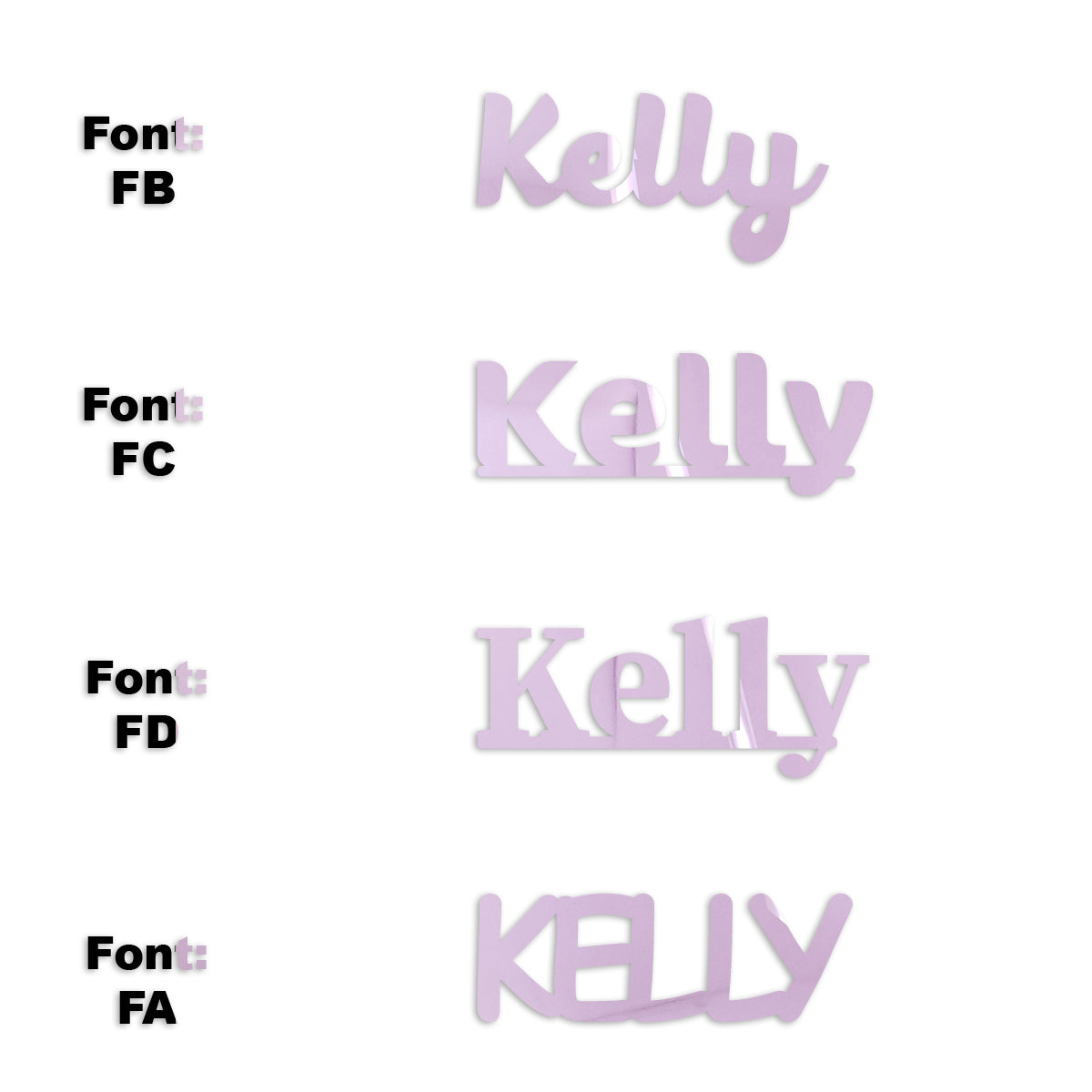 Custom-Fetti Girl - KELLY Pink