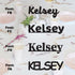 Custom-Fetti Girl - KELSEY Black