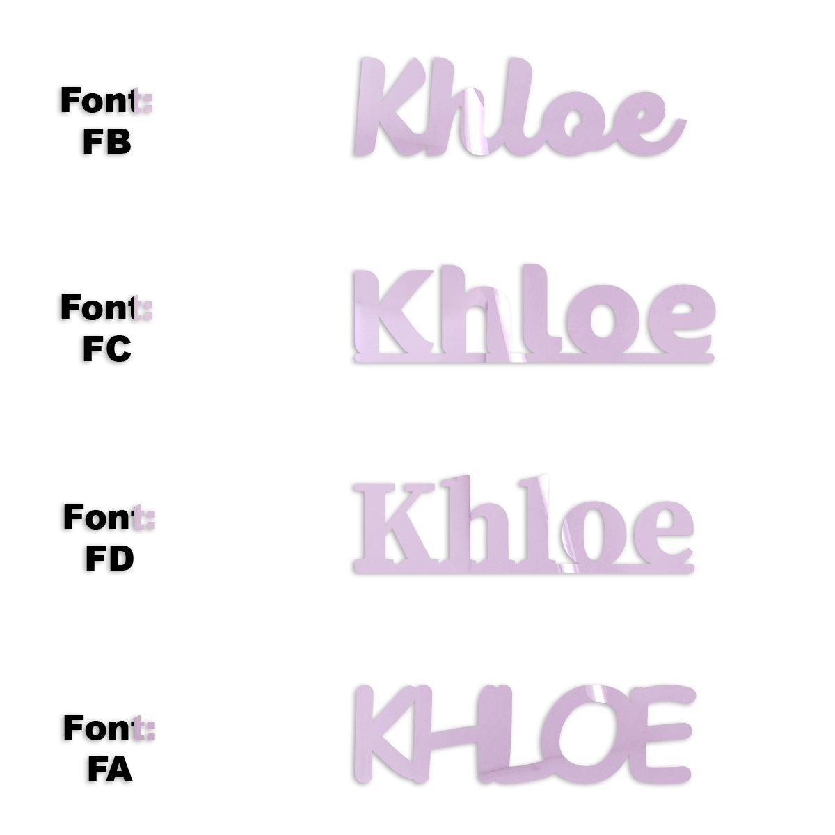 Custom-Fetti Girl - KHLOE Pink