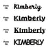 Custom-Fetti Girl - KIMBERLY Black