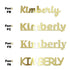 Custom-Fetti Girl - KIMBERLY Gold