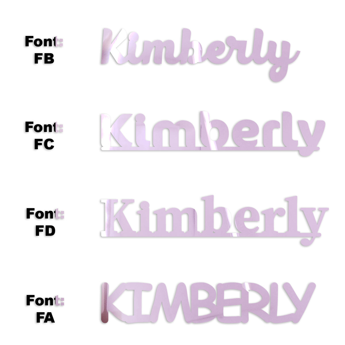 Custom-Fetti Girl - KIMBERLY Pink