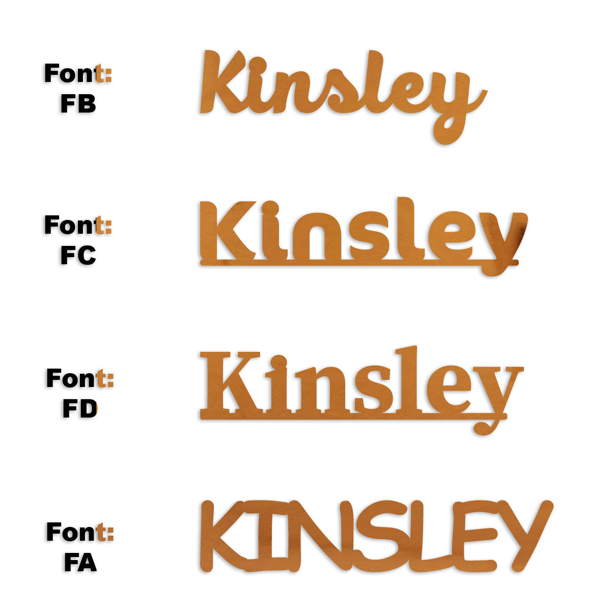 Custom-Fetti Girl - KINSLEY Orange