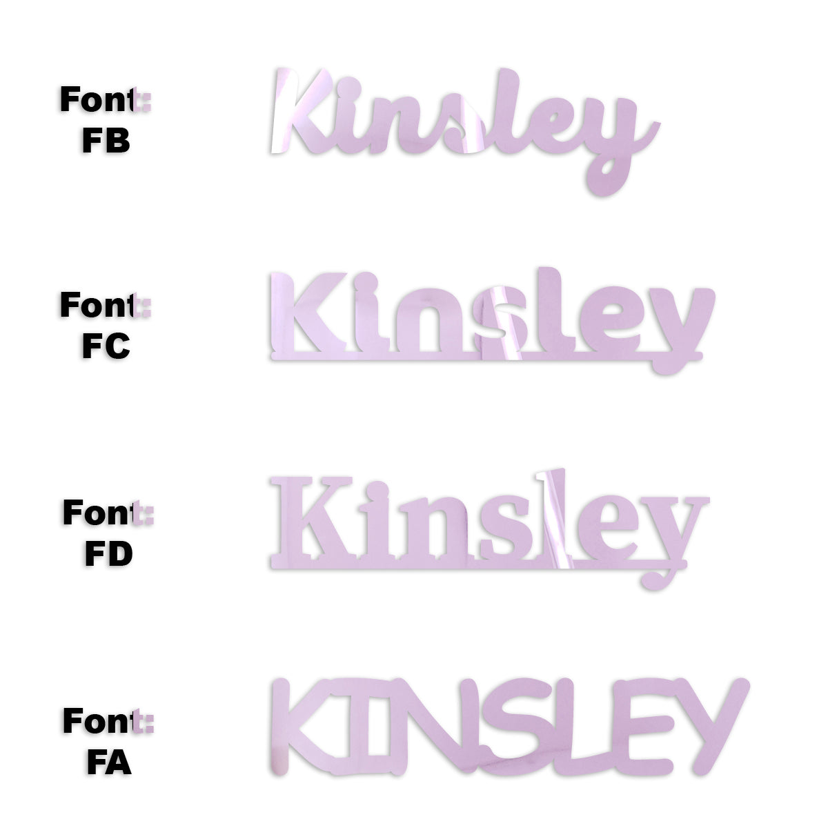 Custom-Fetti Girl - KINSLEY Pink