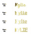 Custom-Fetti Girl - KYLIE Gold