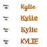 Custom-Fetti Girl - KYLIE Orange