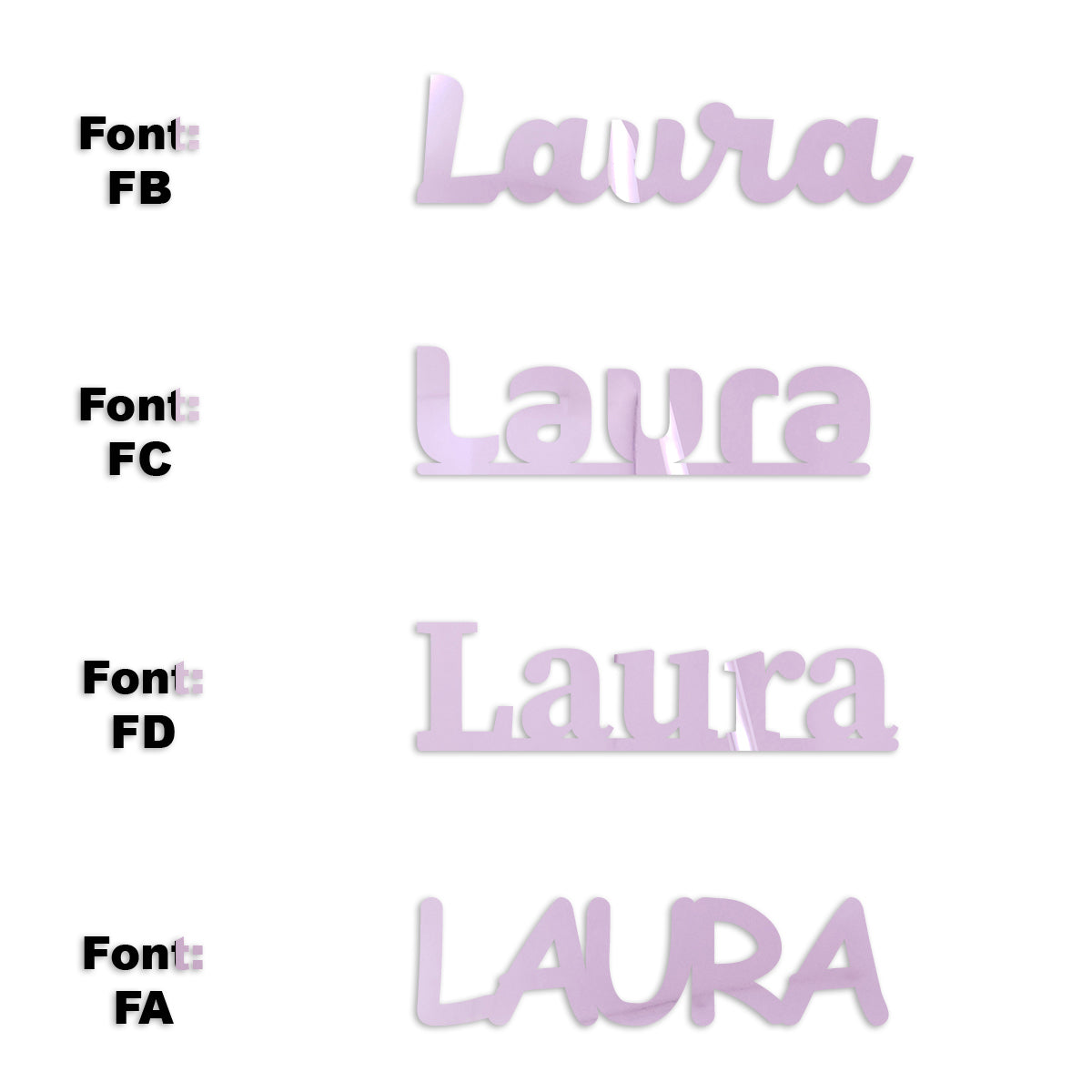 Custom-Fetti Girl - LAURA Pink