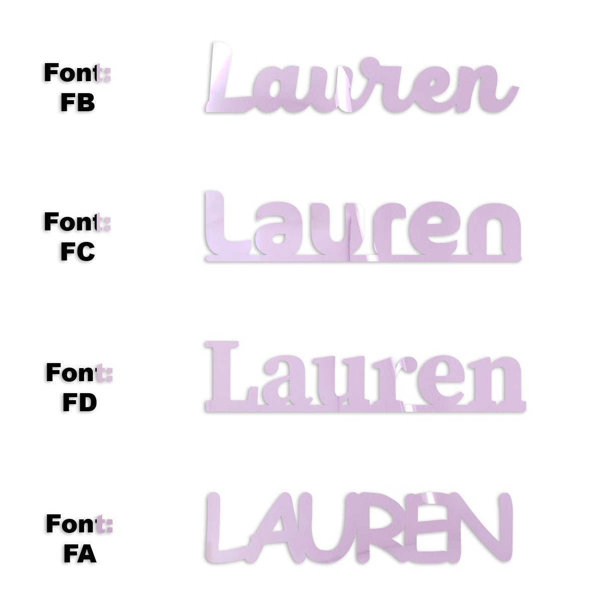 Custom-Fetti Girl - LAUREN Pink