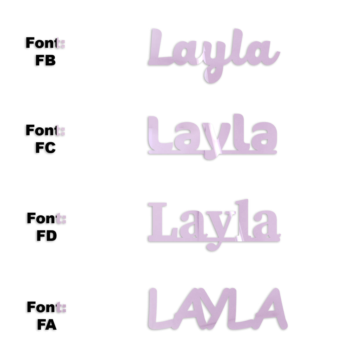 Custom-Fetti Girl - LAYLA Pink