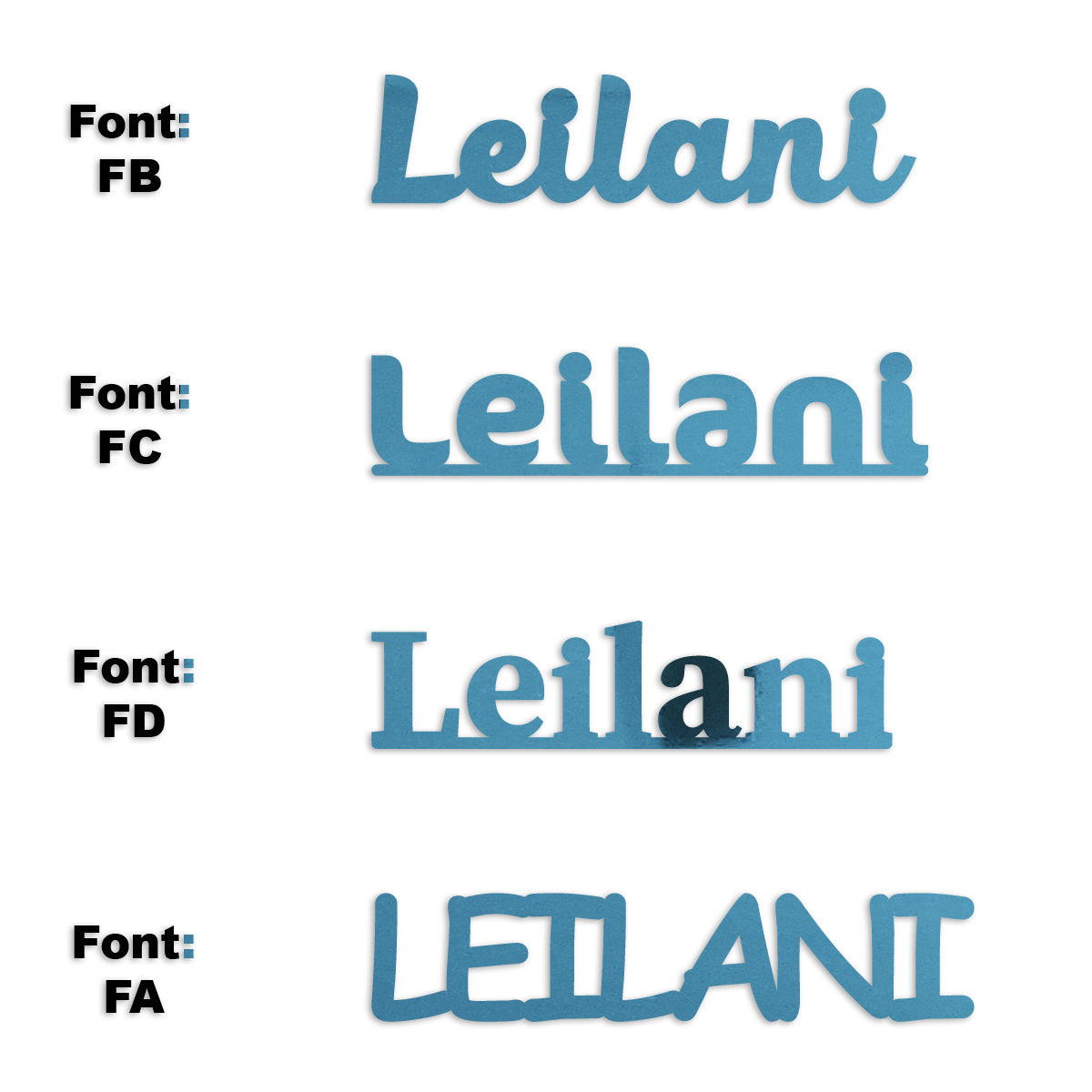 Custom-Fetti Girl - LEILANI Blue Sky