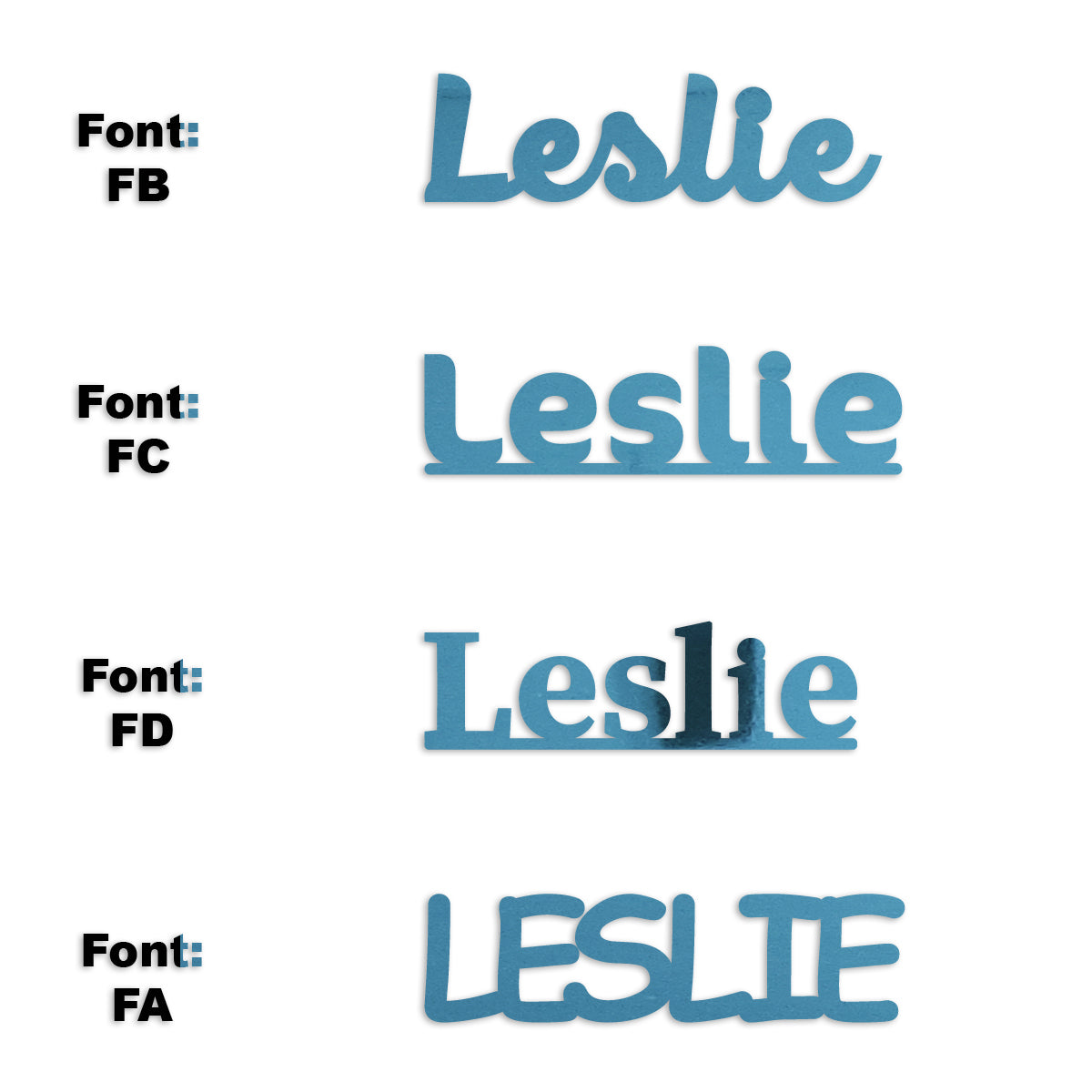 Custom-Fetti Girl - LESLIE Blue Sky