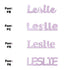 Custom-Fetti Girl - LESLIE Pink