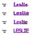 Custom-Fetti Girl - LESLIE Purple