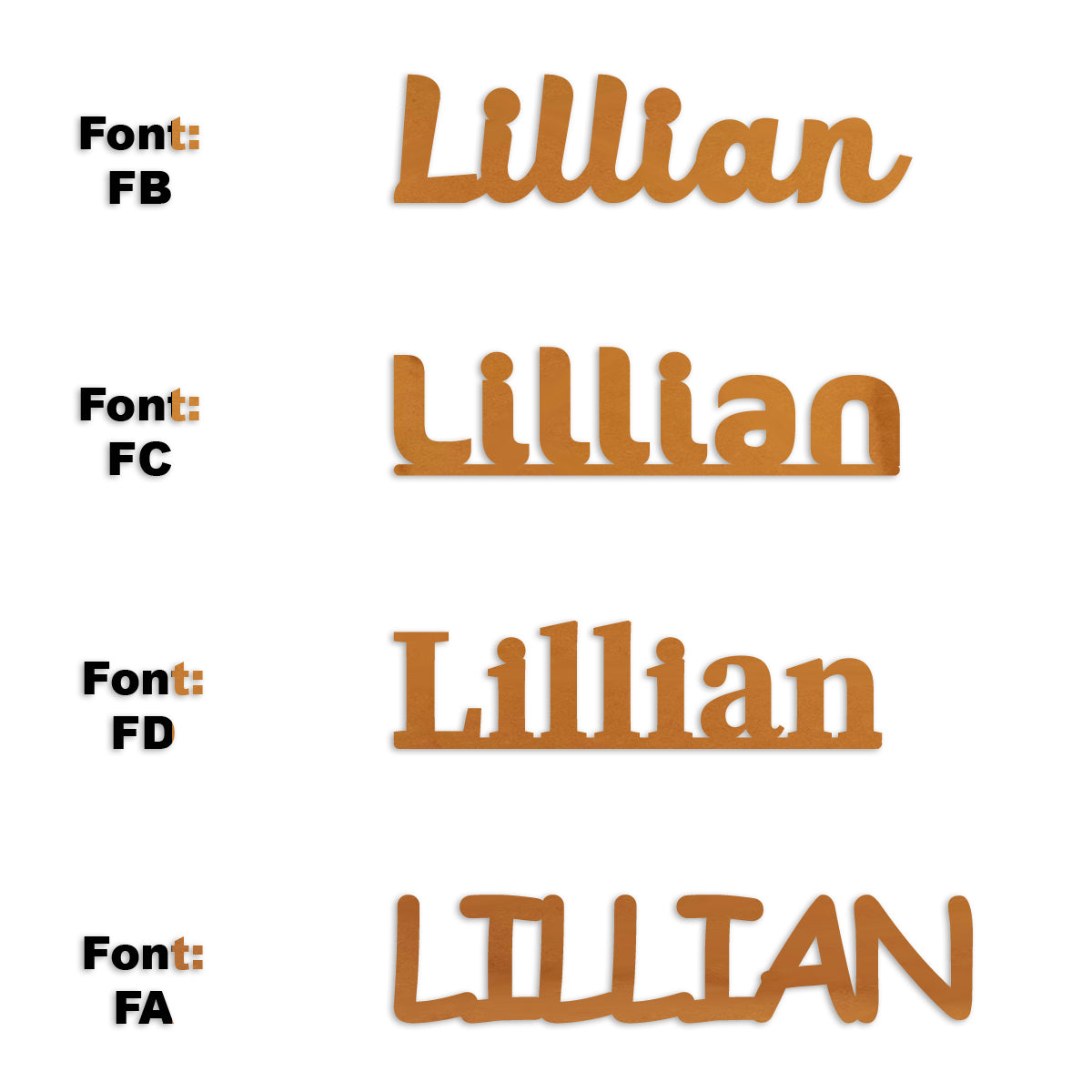 Custom-Fetti Girl - LILLIAN Orange