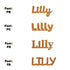 Custom-Fetti Girl - LILLY Orange