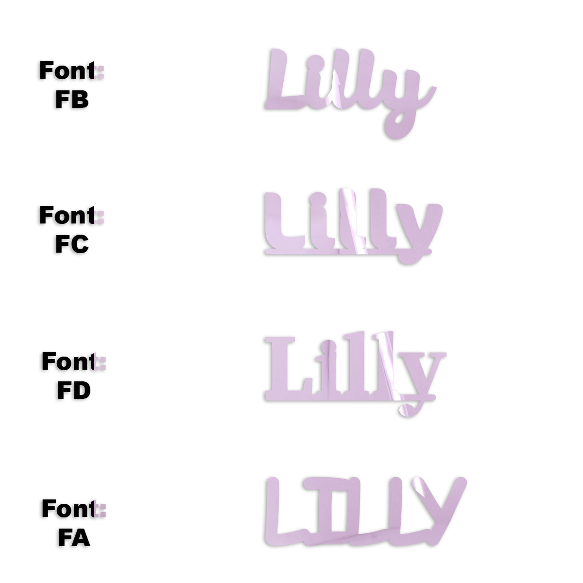 Custom-Fetti Girl - LILLY Pink