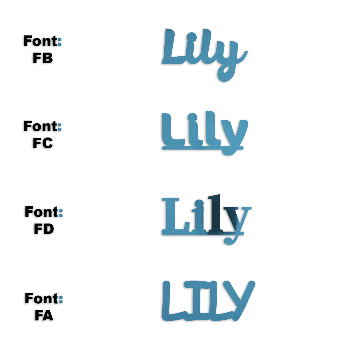 Custom-Fetti Girl - LILY Blue Sky