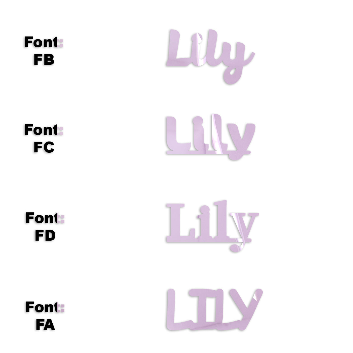 Custom-Fetti Girl - LILY Pink